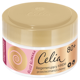Celia Śluz Ślimaka Regenerujący krem przeciwzmarszczkowy z olejem jojoba 80+