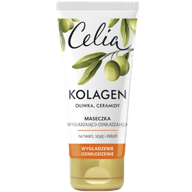 Celia Collagen Smoothing and rejuvenating face mask Olive