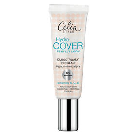 Celia Style Hydro Cover Perfect Look long-lasting foundation with covering and hydrating formula 103