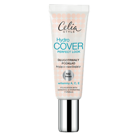 Celia Style Hydro Cover Perfect Look long-lasting foundation with covering and hydrating formula 102