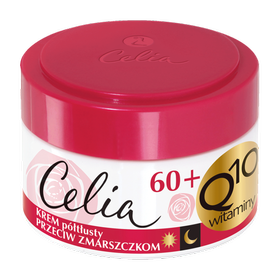 Celia Q10 anti-wrinkle semi-rich cream 60+ with Ceramides