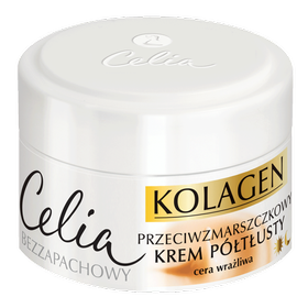 Celia Collagen anti-wrinkle semi-rich cream with goat's milk