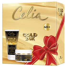 Zestaw Celia Gold 24K Krem do twarzy 60+ i Krem do rąk